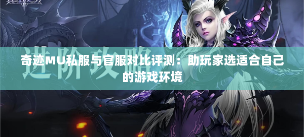 奇迹MU私服与官服对比评测：助玩家选适合自己的游戏环境  第2张